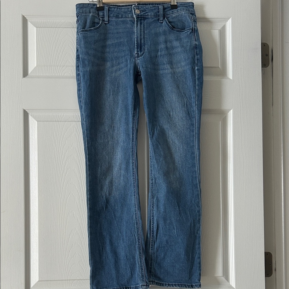 Old Navy Blue Straight-Leg Jeans